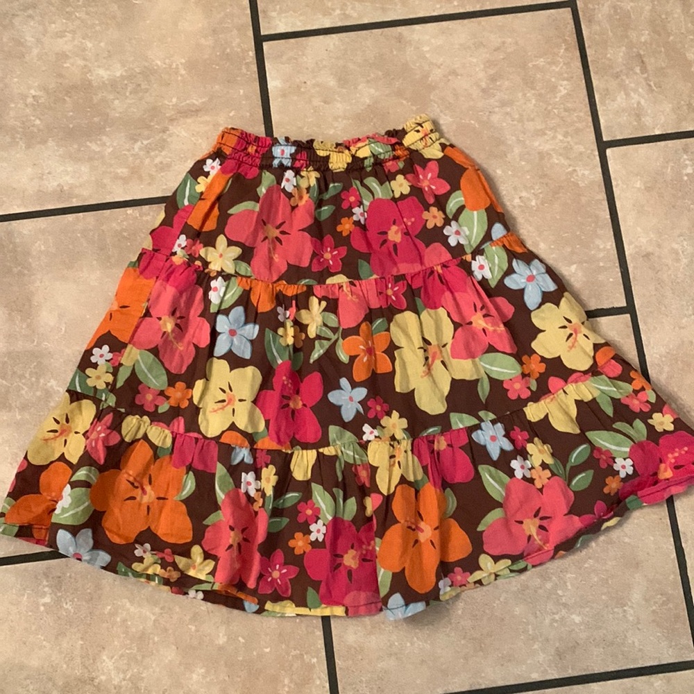 Girls retired Gymboree modest skirt